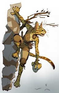 Tabaxi race for dnd 5e races