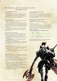 Warforged 5e