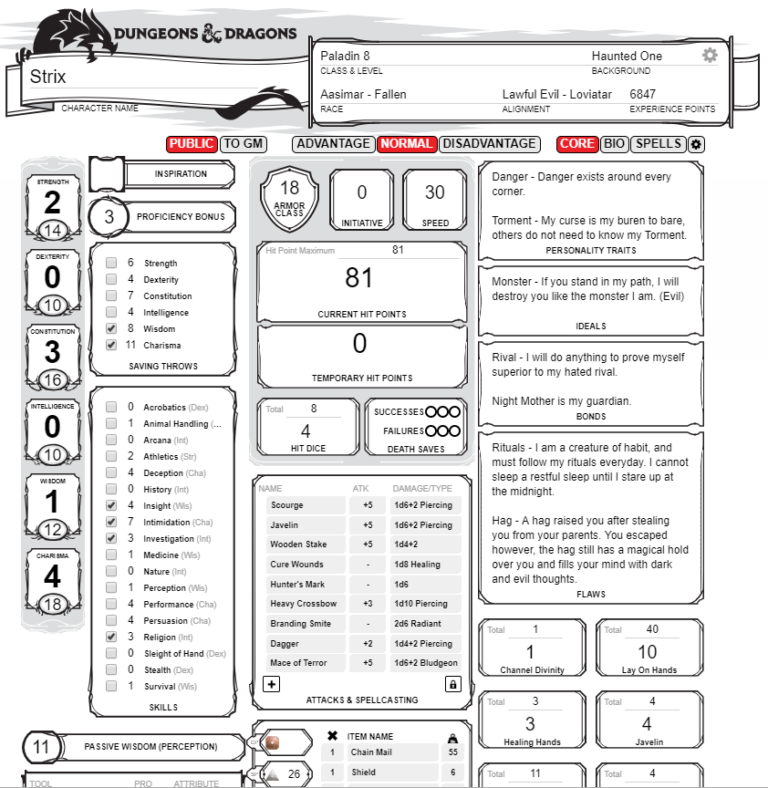 D D Archives 5e Races