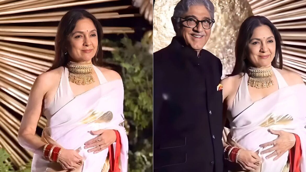 Neena Gupta Responds to Pregnancy Rumours at 66 After Her Photo from Vijay-Rashmika Wedding Goes Viral
