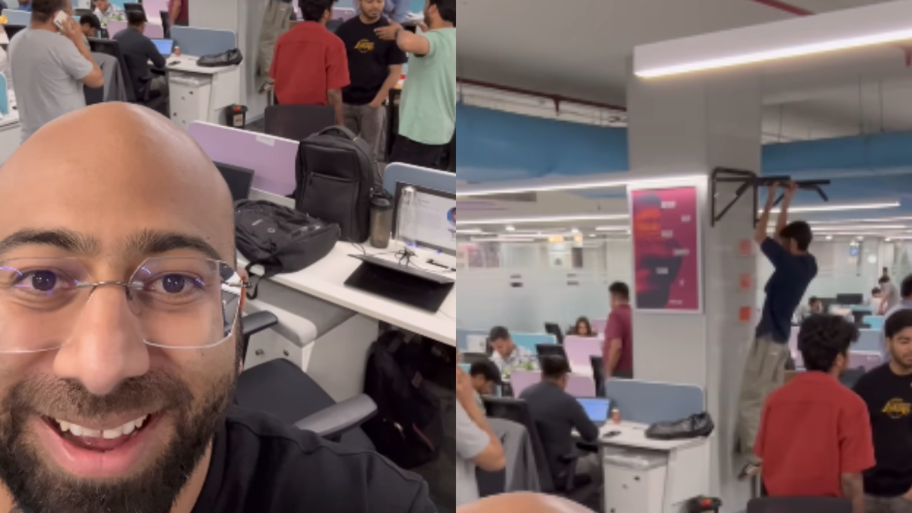 ‘Absolutely Crazy Guy’: CEO Records Gen-Z Employee Casually Doing Pulls Up Inside Office